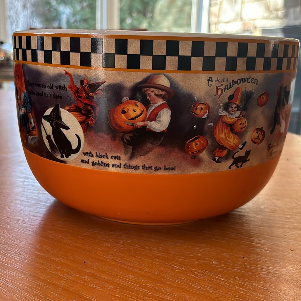 Bethany Lowe Spooktacular Halloween Bowl large
